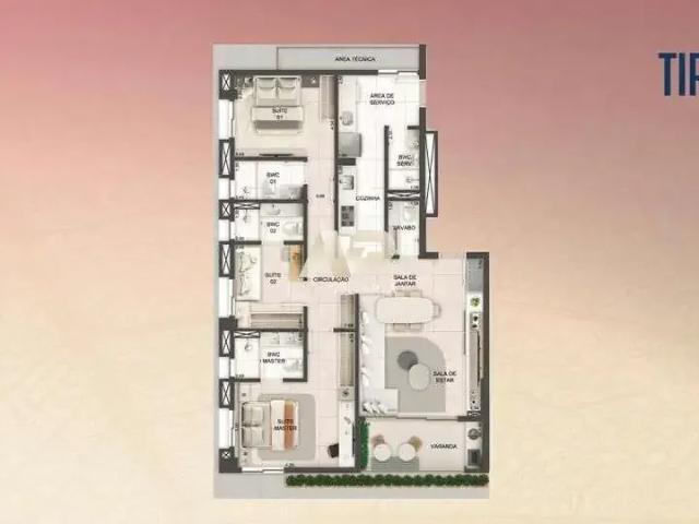 Apartamento para Venda em Cabo de Santo Agostinho/PE Paiva 2 Quartos