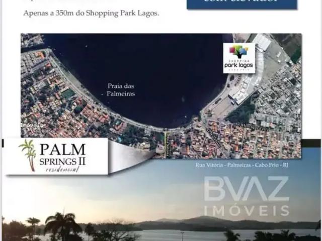 Apartamento para Venda em Cabo Frio/RJ Palmeiras 2 Quartos