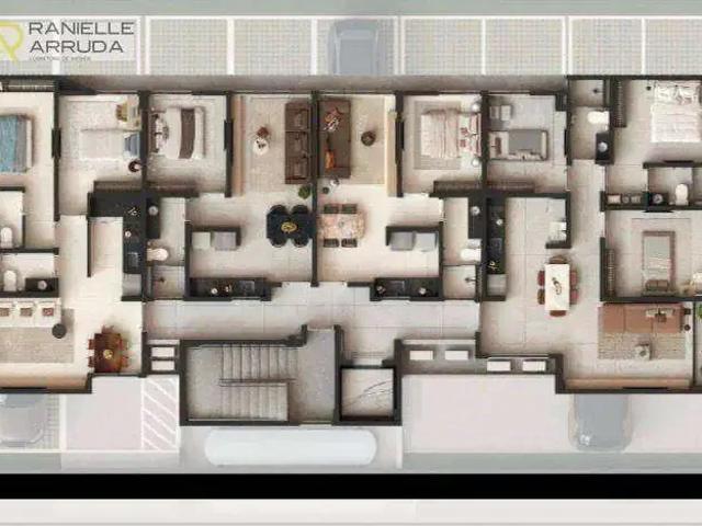 Apartamento para Venda em Cabedelo/PB Intermares 1 Quartos