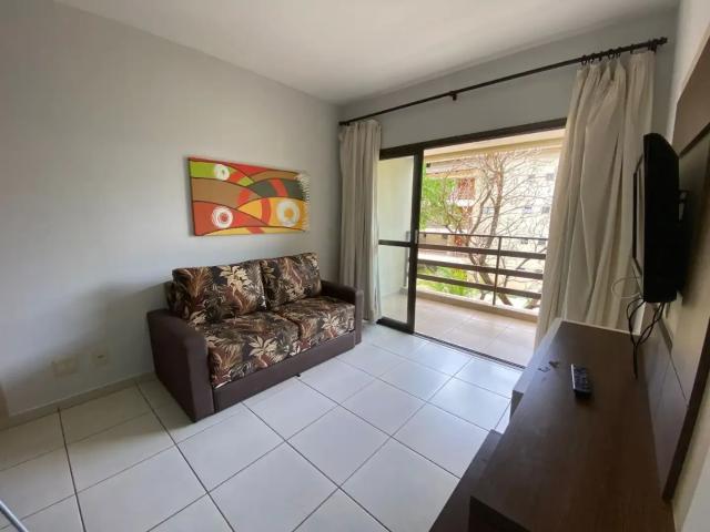 Apartamento para Venda em Caldas Novas/GO Condomínio Aldeia do Lago Flats e Bangalôs 1 Quartos