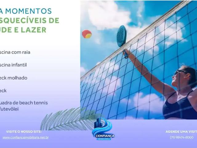 Apartamento para Venda em Camaçari/BA Itacimirim 2 Quartos