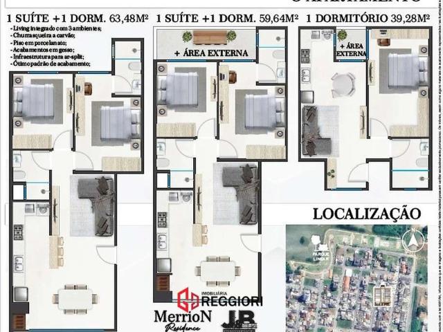 Apartamento para Venda em Camboriú/SC Santa Regina 2 Quartos