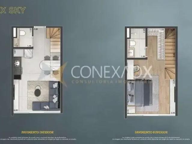 Apartamento para Venda em Campinas/SP Cambuí 1 Quartos