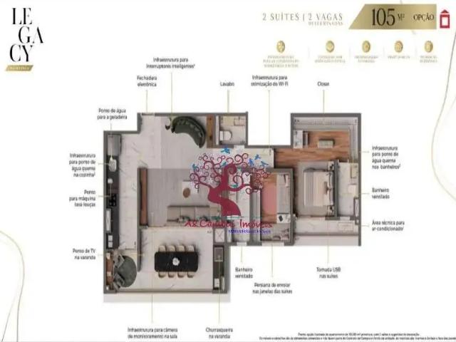 Apartamento para Venda em Campinas/SP Jardim das Paineiras 3 Quartos