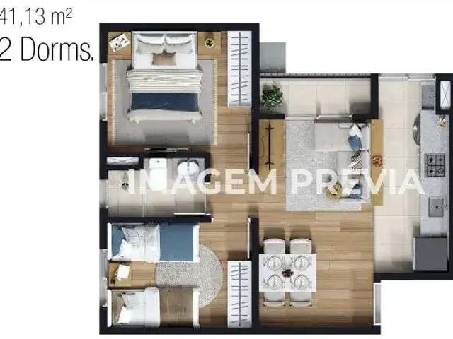 Apartamento para Venda em Campinas/SP Parque Residencial Vila União 2 Quartos