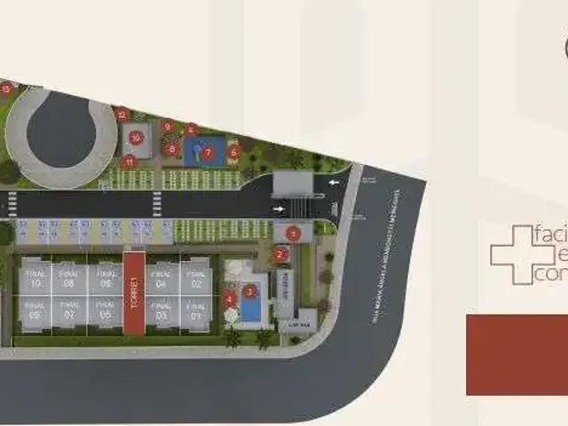 Apartamento para Venda em Campinas/SP Vila Mingone 2 Quartos