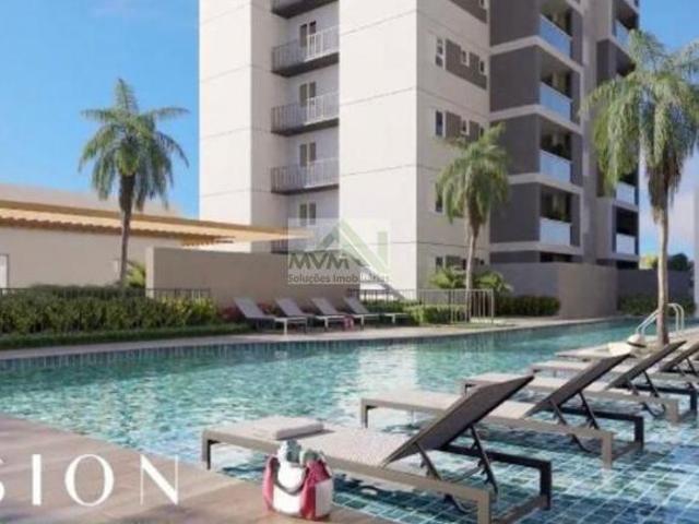 Apartamento para Venda em Campo Grande, Tiradentes, 2 dormitórios, 1 suíte, 2 banheiros, 1 vaga