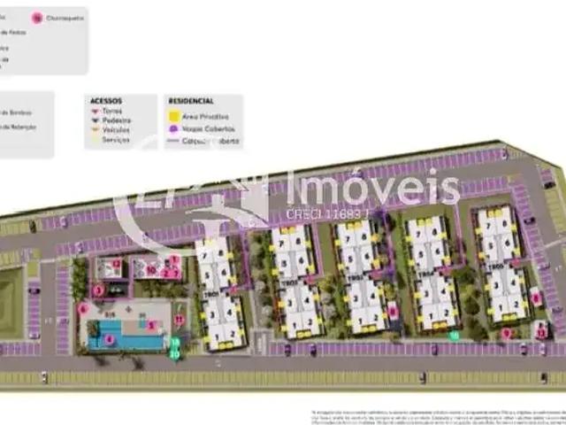Apartamento para Venda em Campo Grande/MS Monte Castelo 2 Quartos