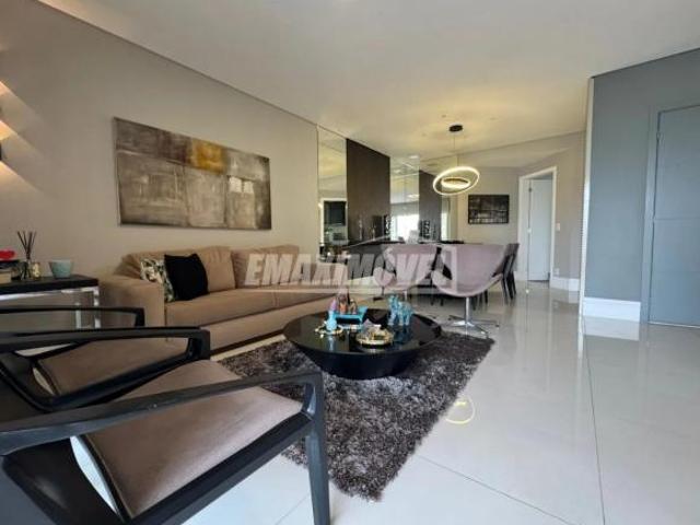 Apartamento para venda em Campolim de 196.00m² com 3 Quartos, 3 Suites e 3 Garagens