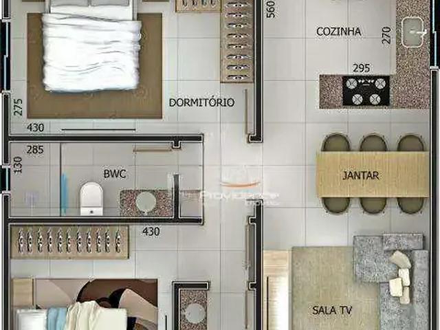 Apartamento para Venda em Cascavel/PR Cancelli 2 Quartos