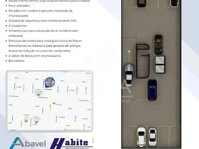 Apartamento para Venda em Cascavel/PR Centro 1 Quartos