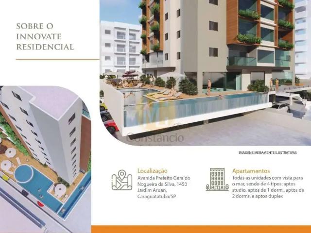 Apartamento para Venda em Caraguatatuba/SP Indaiá 1 Quartos