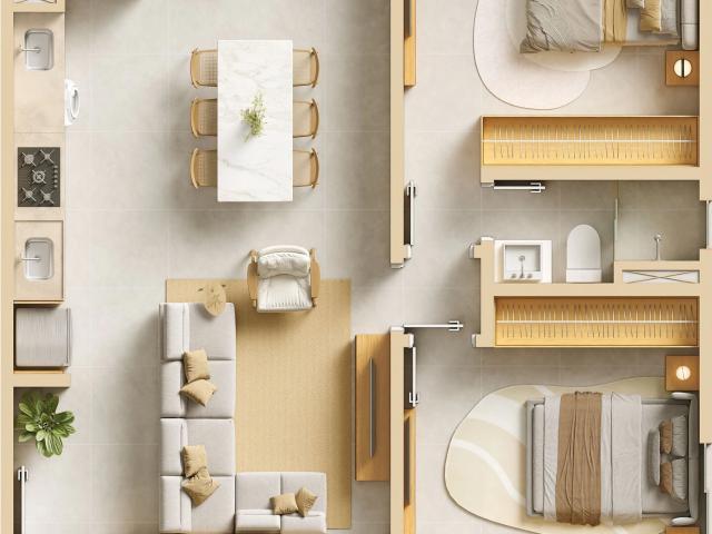 Apartamento para Venda em Caraguatatuba/SP Martim de Sá 2 Quartos
