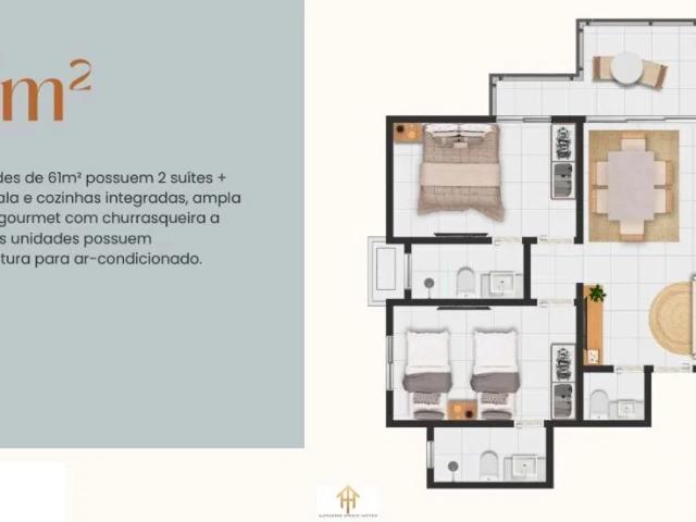 Apartamento para Venda em Caraguatatuba/SP Massaguaçu 1 Quartos