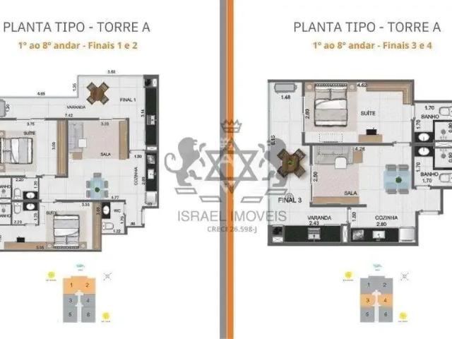 Apartamento para Venda em Caraguatatuba/SP Poiares 2 Quartos