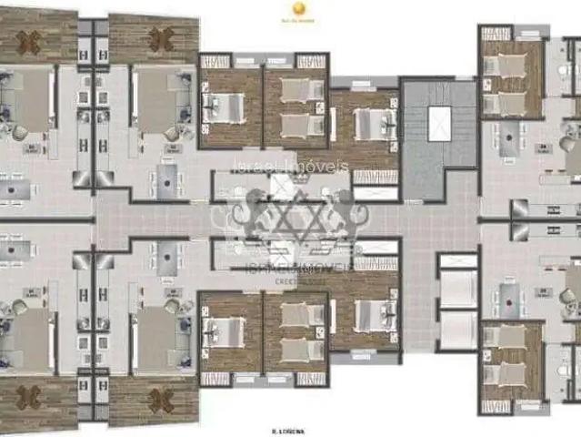 Apartamento para Venda em Caraguatatuba/SP Sumaré 2 Quartos