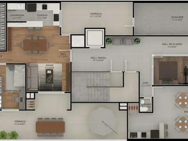 Apartamento para Venda em Caxias do Sul/RS Altos do Seminário 3 Quartos