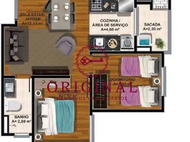 Apartamento para Venda em Caxias do Sul/RS Nossa Senhora das Graças 2 Quartos