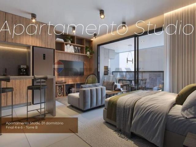 Apartamento para venda em Centro de 38.30m² com 1 Quarto