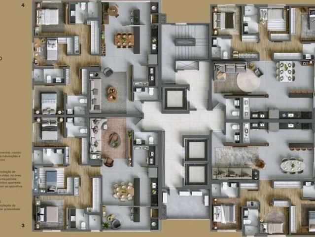 Apartamento para Venda em Chapecó/SC Centro 3 Quartos