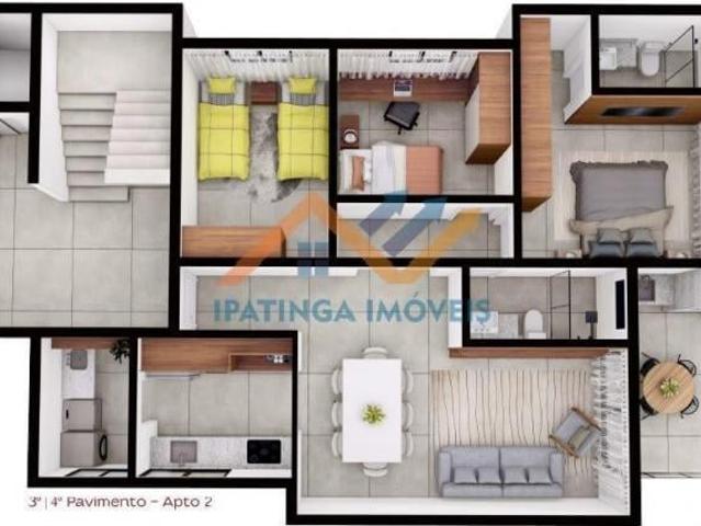 Apartamento para venda em Cidade Nobre, Ipatinga