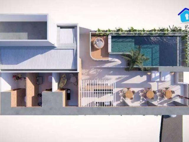 Apartamento para Venda em Conde/PB Carapibus 1 Quartos