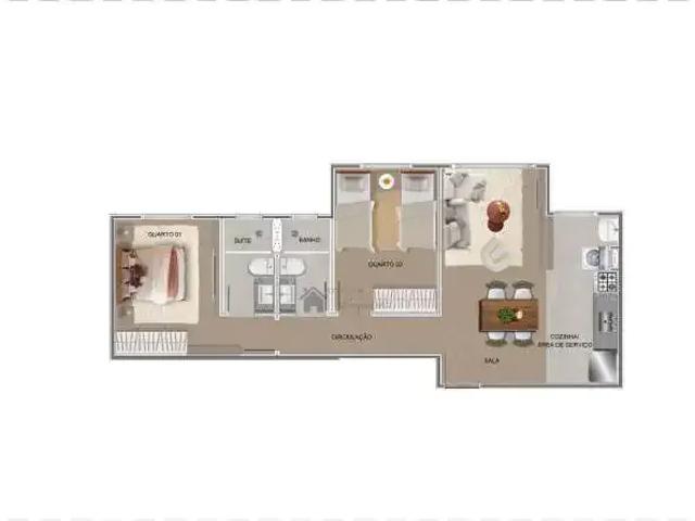 Apartamento para Venda em Contagem/MG São Joaquim 2 Quartos