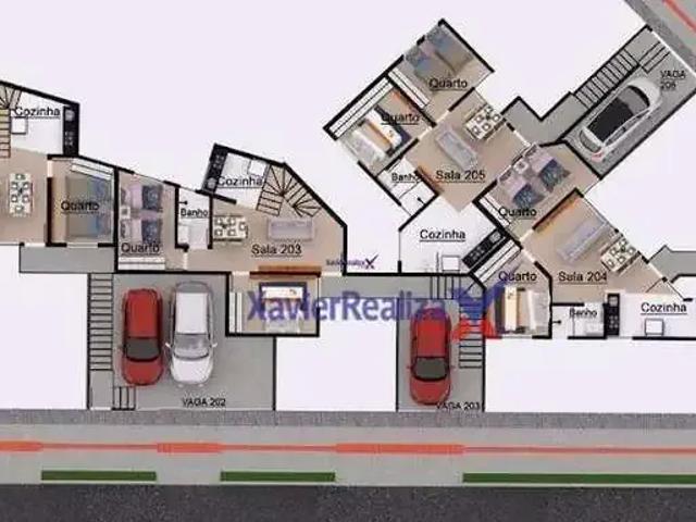 Apartamento para Venda em Contagem/MG Parque Xangri Lá 2 Quartos