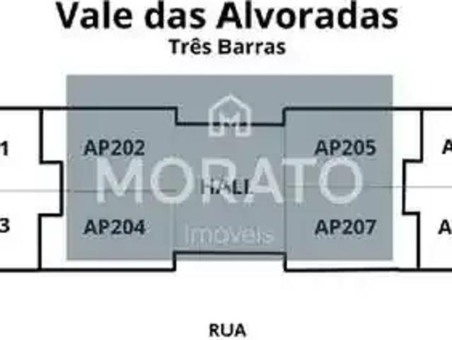 Apartamento para Venda em Contagem/MG Três Barras 2 Quartos