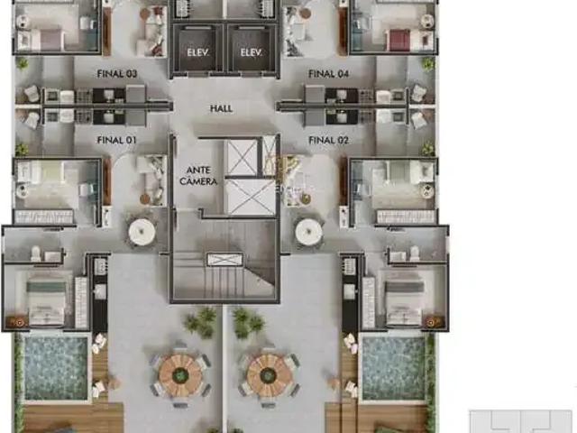 Apartamento para Venda em Divinópolis/MG Belvedere II 2 Quartos