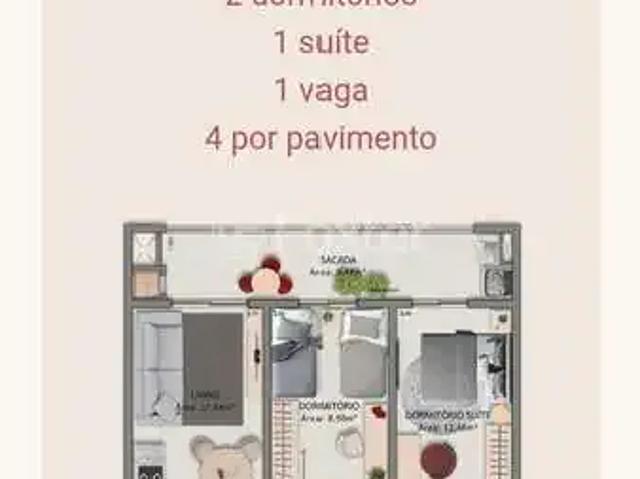 Apartamento para Venda em Erechim/RS Fátima 2 Quartos