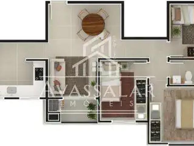 Apartamento para Venda em Fazenda Rio Grande/PR Santa Terezinha 3 Quartos