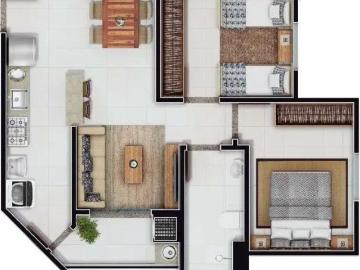 Apartamento para Venda em Florianópolis/SC Vargem Grande 2 Quartos