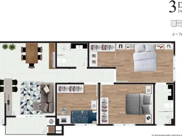 Apartamento para Venda em Florianópolis/SC Carvoeira 3 Quartos