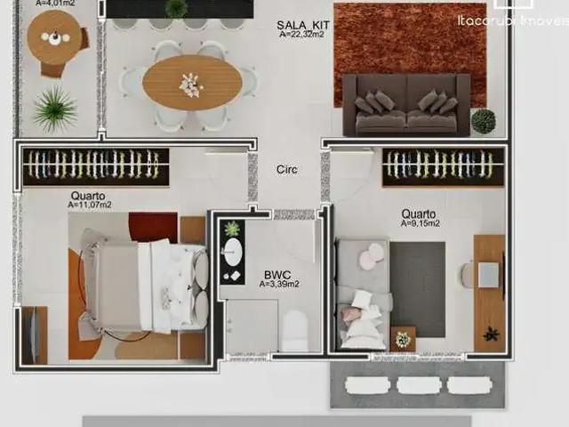 Apartamento para Venda em Florianópolis/SC Carvoeira 2 Quartos
