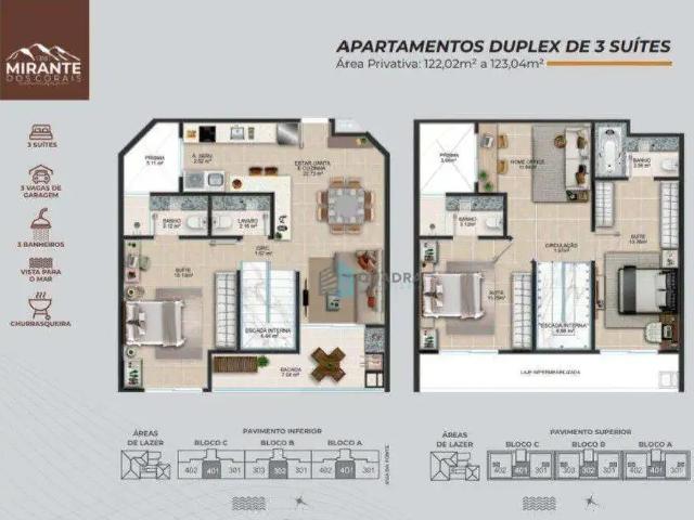 Apartamento para Venda em Florianópolis/SC Coqueiros 3 Quartos