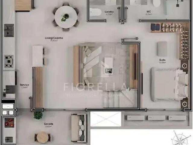 Apartamento para Venda em Florianópolis/SC Estreito 3 Quartos
