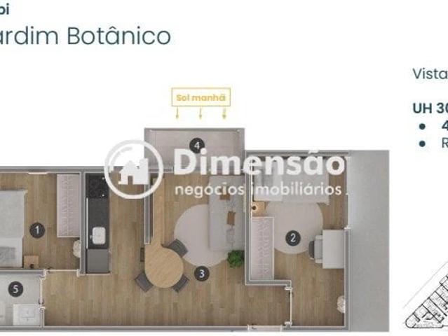 Apartamento para Venda em Florianópolis/SC Itacorubi 2 Quartos