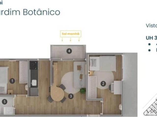 Apartamento para Venda em Florianópolis/SC Itacorubi 2 Quartos