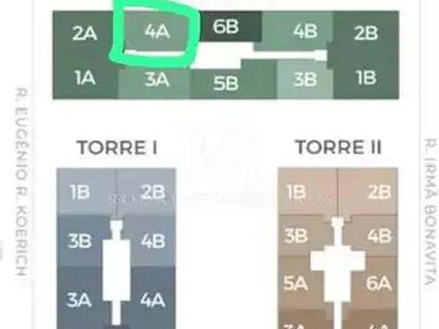 Apartamento para Venda em Florianópolis/SC Jardim Atlântico 3 Quartos