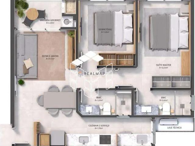 Apartamento para Venda em Florianópolis/SC Saco dos Limões 2 Quartos