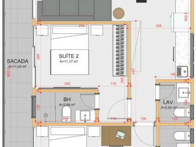Apartamento para Venda em Florianópolis/SC Saco Grande 2 Quartos