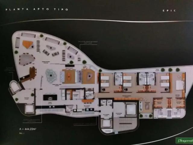 Apartamento para Venda em Fortaleza/CE Meireles 4 Quartos
