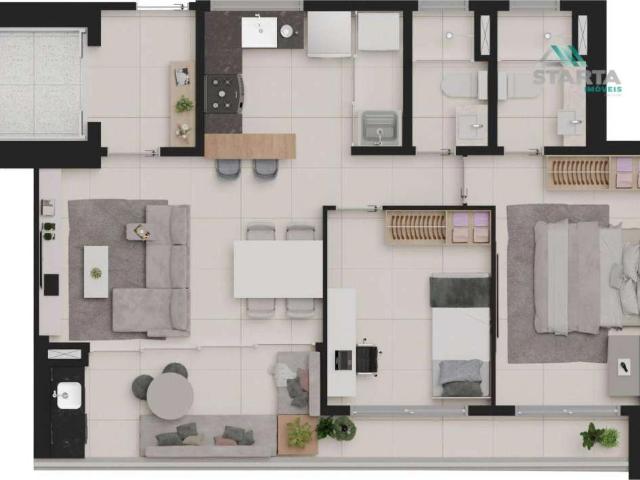 Apartamento para Venda em Fortaleza/CE Aldeota 2 Quartos