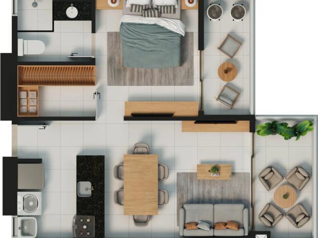 Apartamento para Venda em Fortaleza/CE Aldeota 2 Quartos