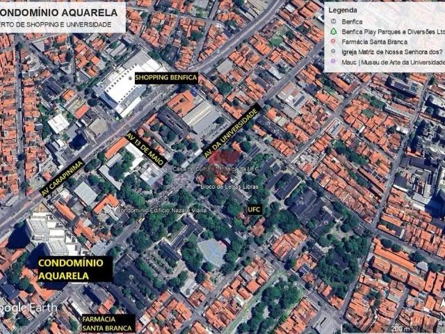 Apartamento para Venda em Fortaleza/CE Benfica 2 Quartos