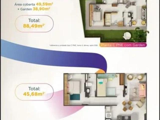 Apartamento para Venda em Fortaleza/CE Quintino Cunha 2 Quartos