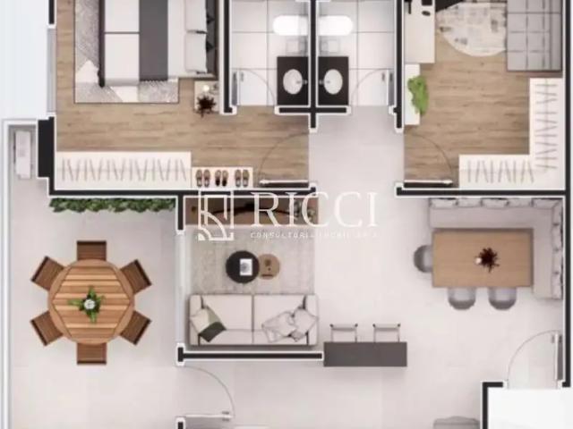Apartamento para Venda em Guarujá/SP Jardim Astúrias 2 Quartos