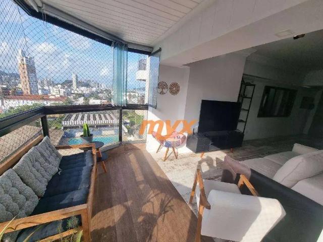 Apartamento para Venda em Guarujá/SP Jardim Tejereba 3 Quartos