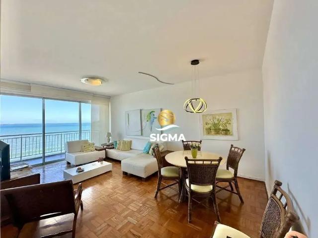 Apartamento para Venda em Guarujá/SP Pitangueiras 3 Quartos